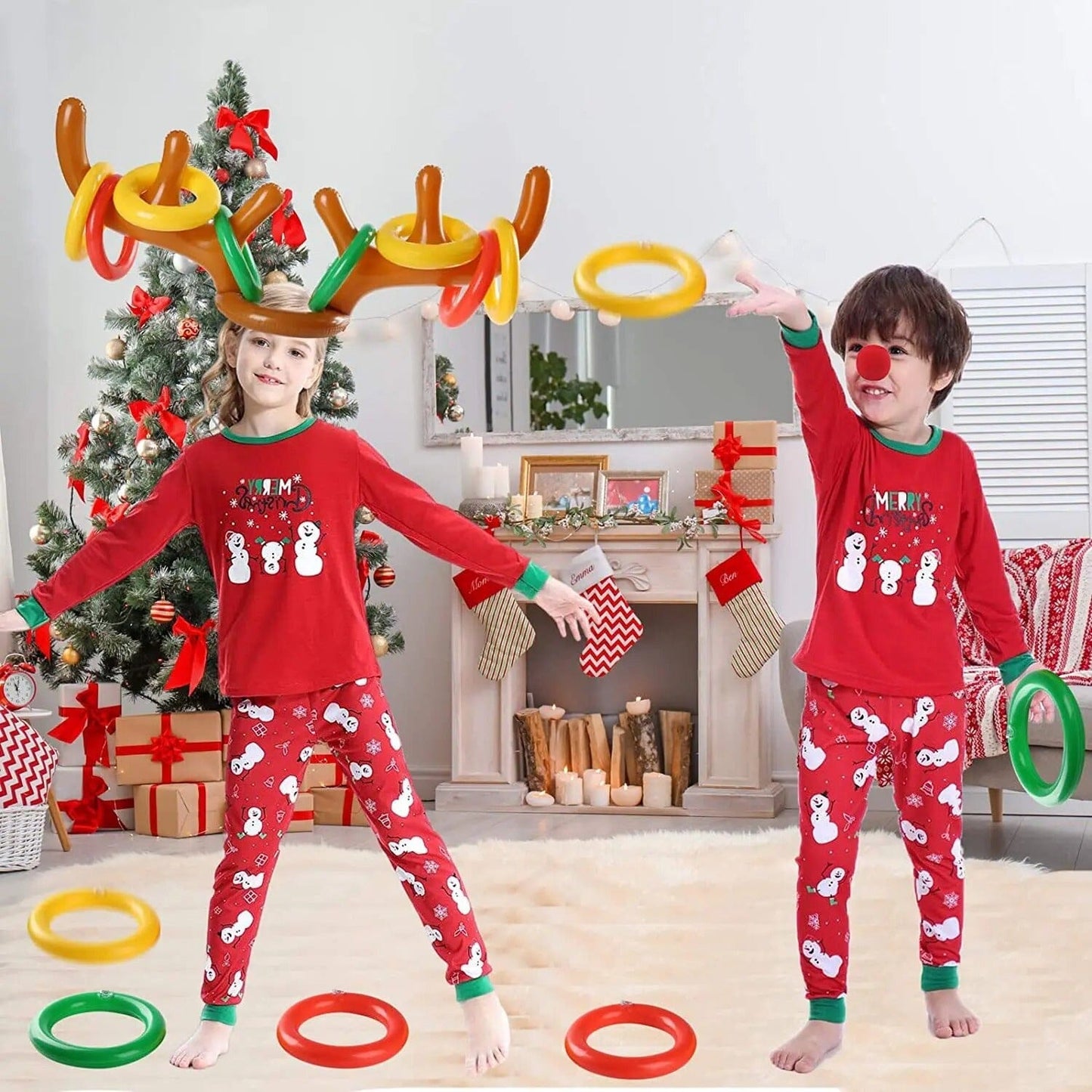 Je'lance | Jeu de Lance Renne de Noël