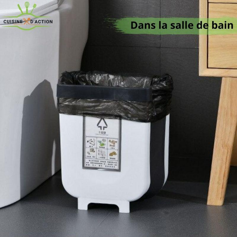 TAKE-ALL™ | Poubelle Pliable Suspendue - cuisine d'action