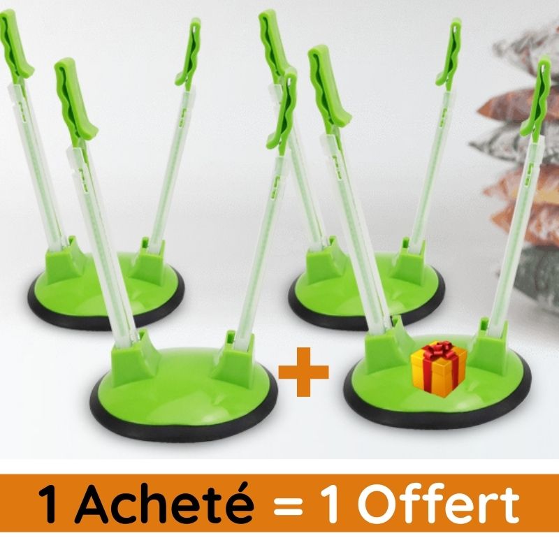 TwOpen™ | Porte-Sac Mains Libres - cuisine d'action