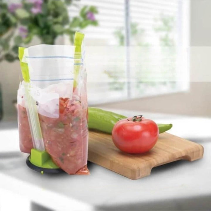 TwOpen™ | Porte-Sac Mains Libres - cuisine d'action