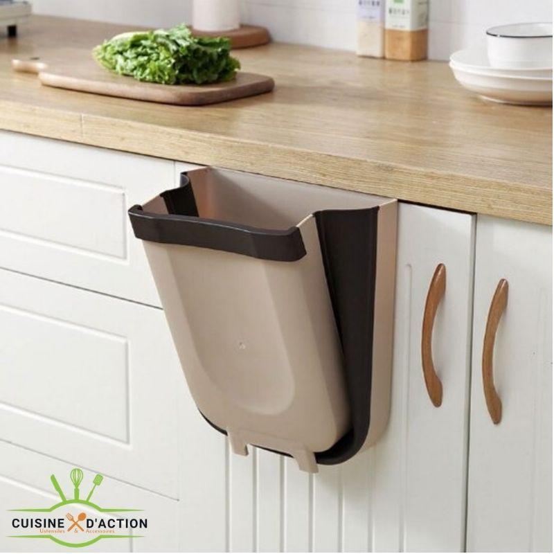 TAKE-ALL™ | Poubelle Pliable Suspendue - cuisine d'action