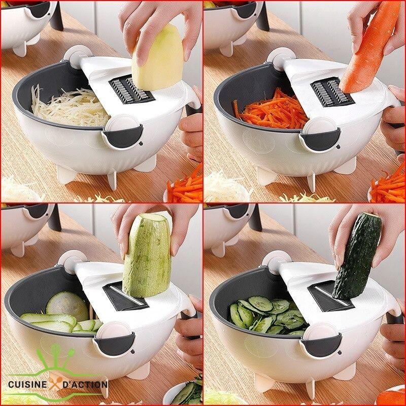 DO-ALL™ | Mandoline Passoire Multifonction - cuisine d'action