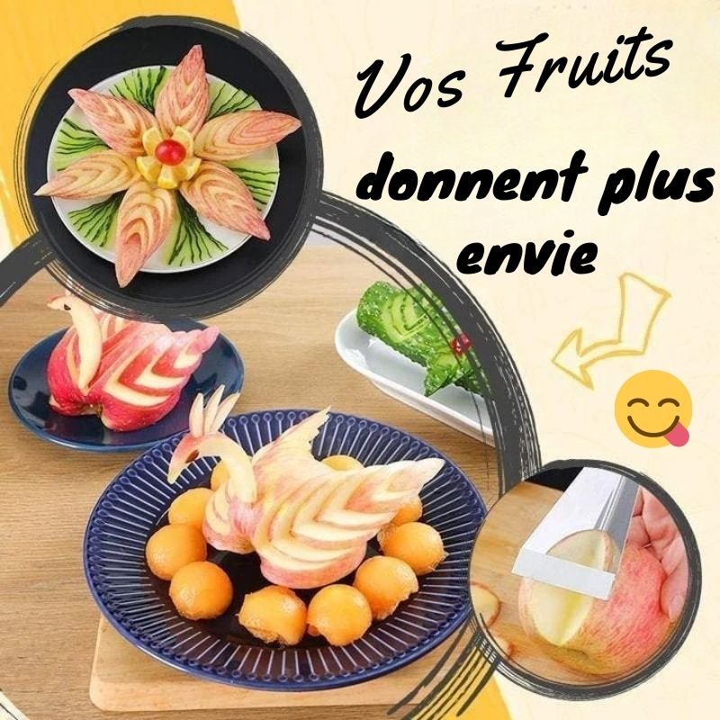 Coupe Fruits | ThreeCoup™ - cuisine d'action