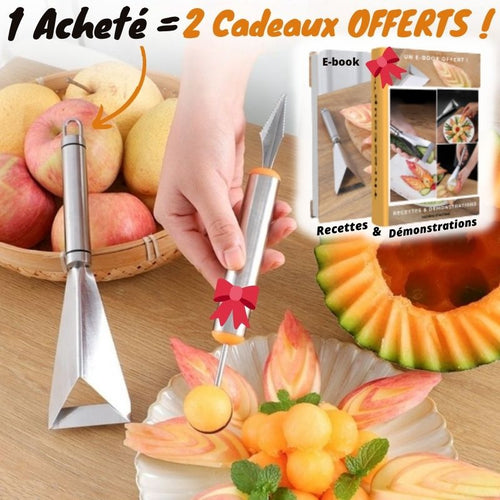 Coupe Fruits | ThreeCoup™ - cuisine d'action