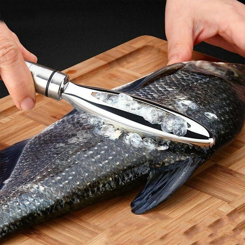 EASY-SCRAPING™ | Ecailleur à Poisson - cuisine d'action