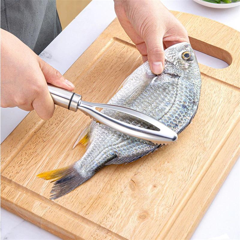 EASY-SCRAPING™ | Ecailleur à Poisson - cuisine d'action