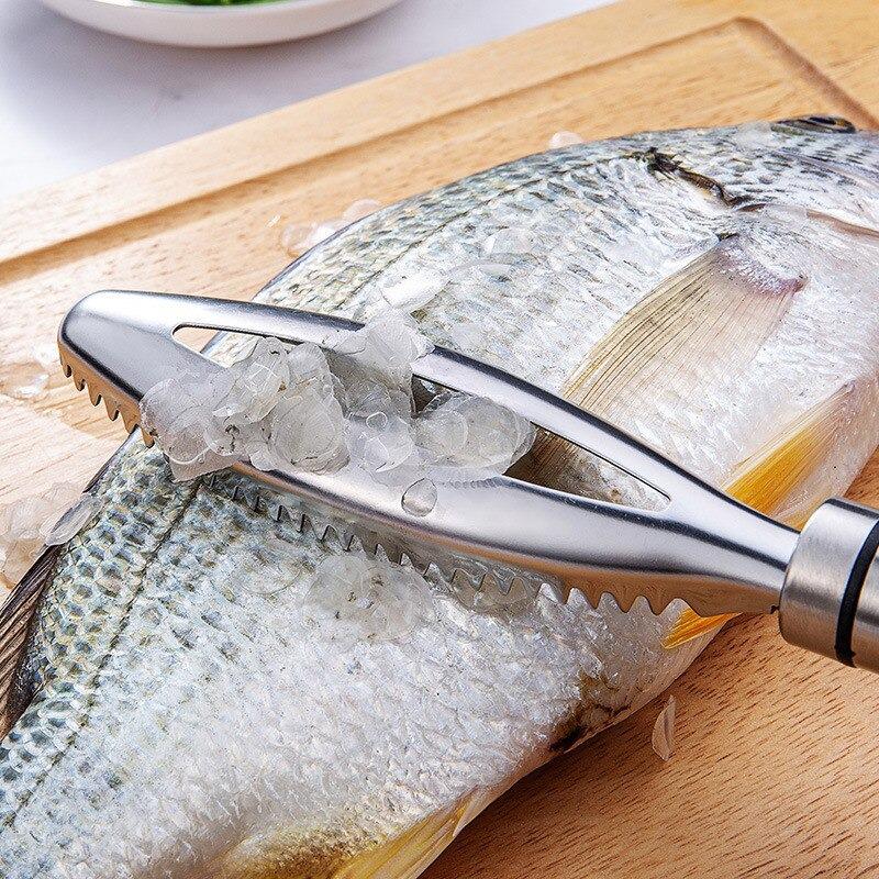 EASY-SCRAPING™ | Ecailleur à Poisson - cuisine d'action